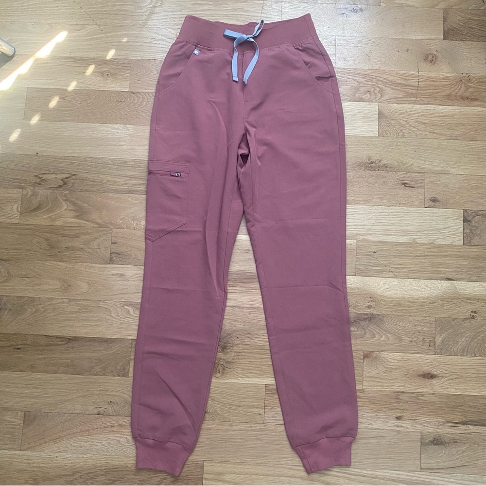 Figs Mauve Zamora Joggers XS TALL